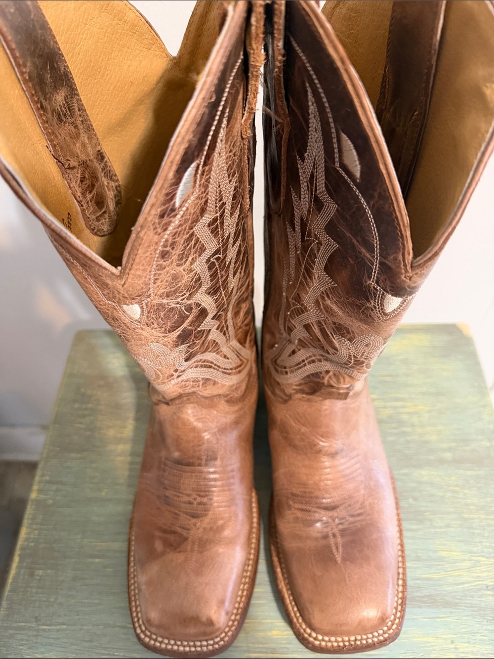 Idyllwind Brown Leather Western Cowboy Boots - Picture 4 of 6